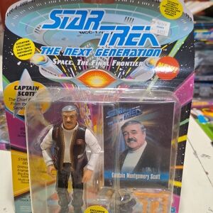 Star Trek- The Next Generation 1993- Captain Montgomery Scott w/ collector card